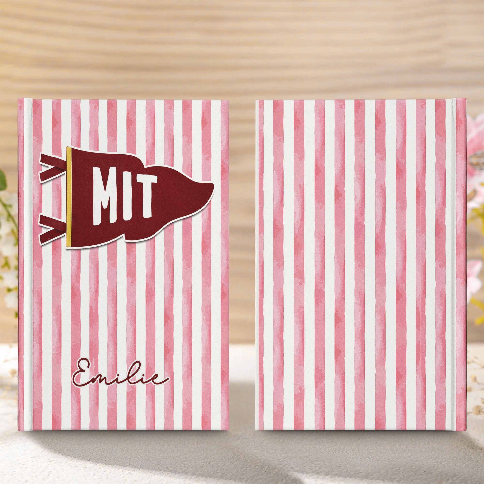 School_Pennant_Flag_Personalized_Journal_2
