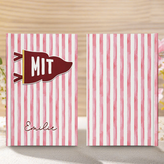 School_Pennant_Flag_Personalized_Journal_2