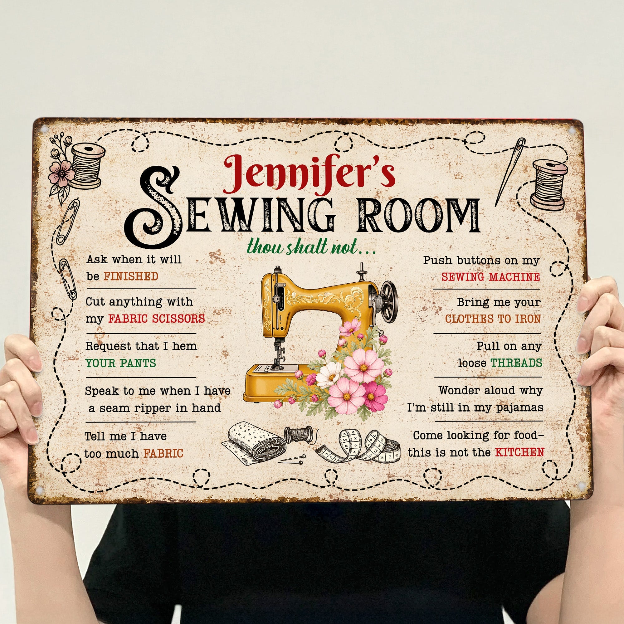 Sewing_Room_Thou_Shalt_Not_Personalized_Metal_Sign_4