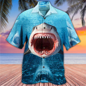 Shark Show Your Teeth Hawaiian Shirt