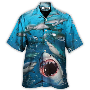 Shark That Hunt in Packs Hawaiian Shirt