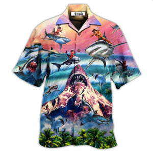 Shark You Still Find Shark Hawaiian Shirt