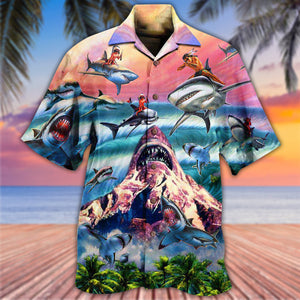 Shark You Still Find Shark Hawaiian Shirt