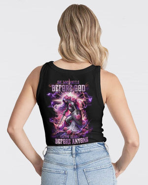 She Who Kneels Before God - Women's All Over Print Shirt - AT407010