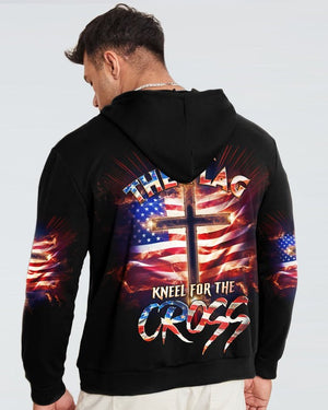 Stand For The Flag Kneel For The Cross Men's All Over Print Shirt - AT407006