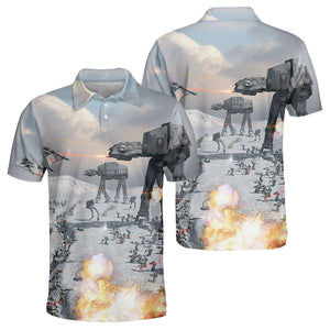 Star Wars The Battle Of Hoth - Polo Shirt