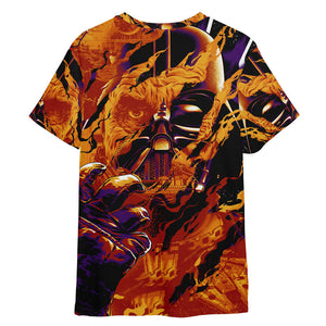 Star Wars Darth Vader Fire -  3D T-shirt For Fans