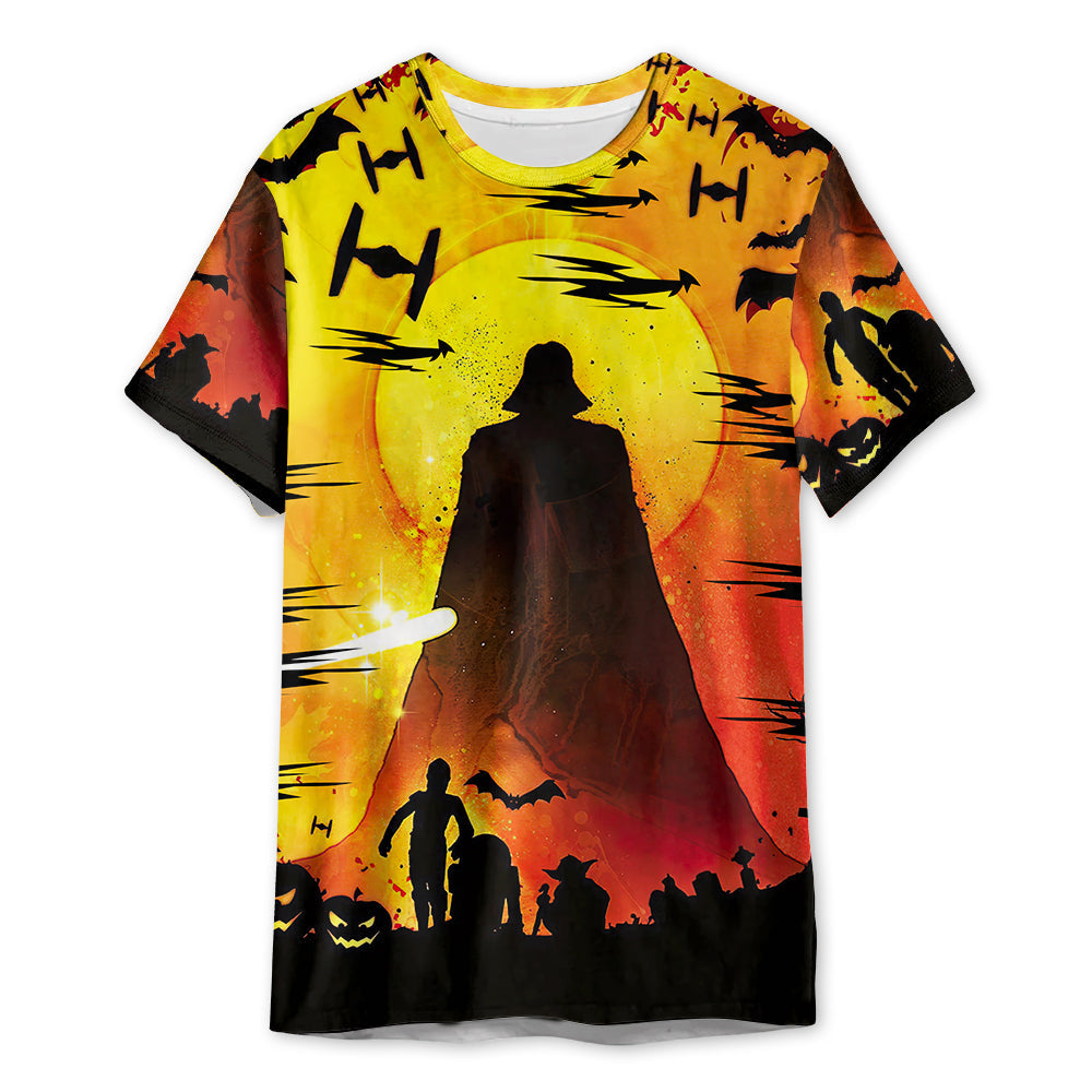 Star Wars Darth Vader Halloween - 3D T-shirt