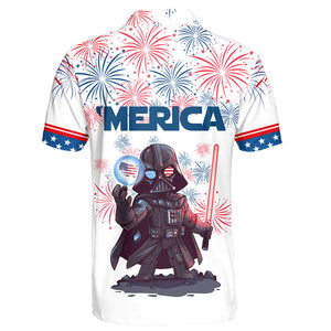 Star Wars Darth Vader Independence Day - Polo Shirt