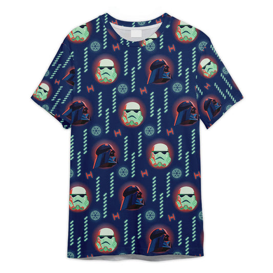 StarWarsDarthVaderPatternGiftForFansUnisex3DT shirt OwlOhh_1067_1