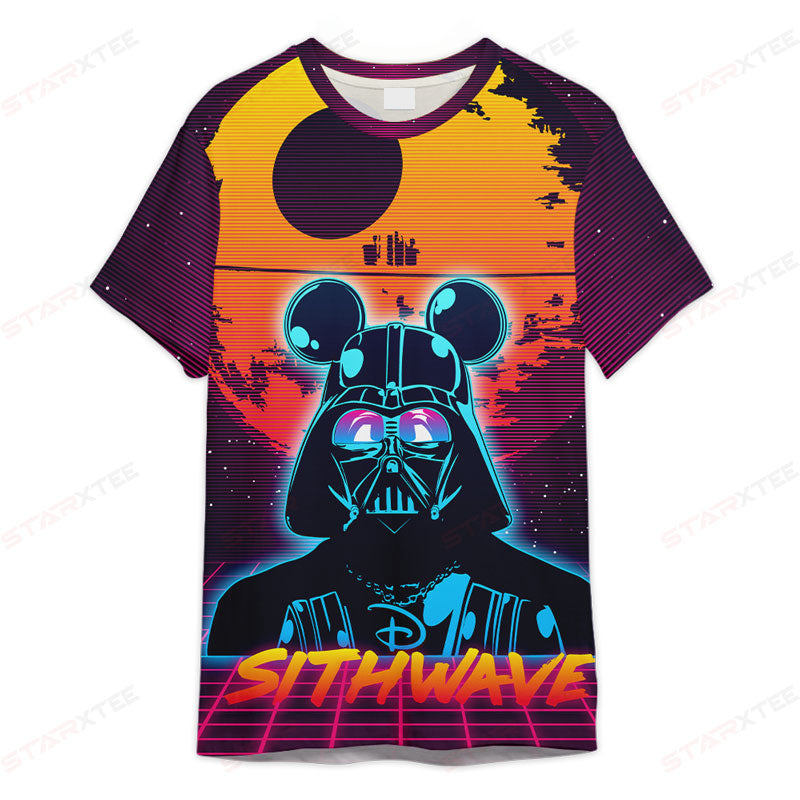 Star Wars Darth Vader Sithwave Gift For Fans - 3D T-shirt