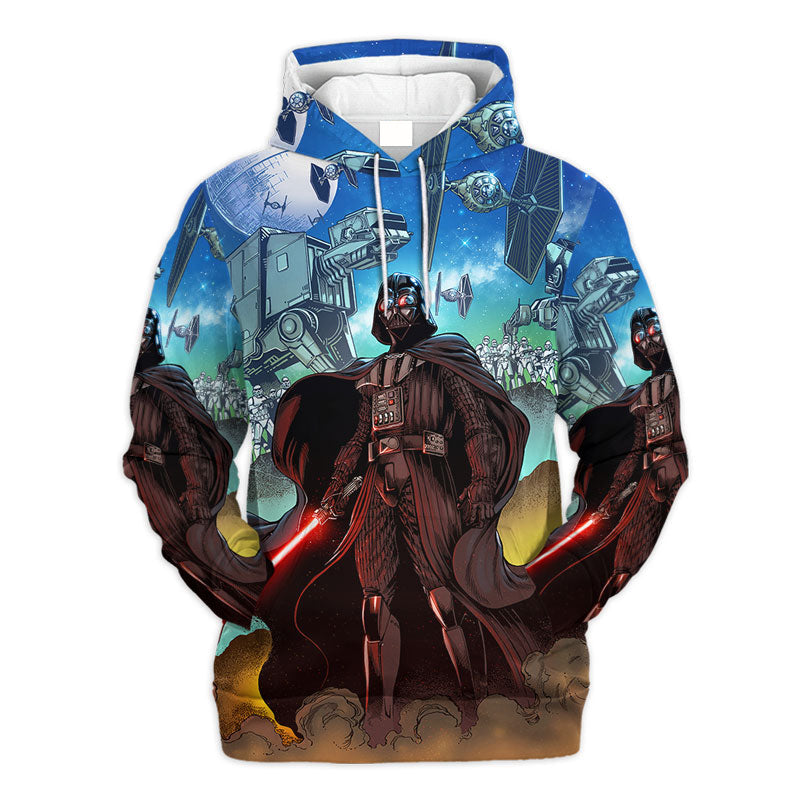 Star Wars Darth Vader Space Gift For Fans - Hoodie