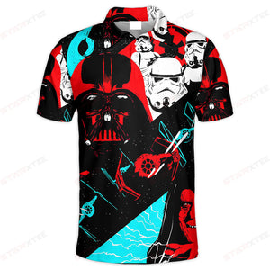 Star Wars Darth Vader Space The Dark Side Polo Shirt - Gift For Fans