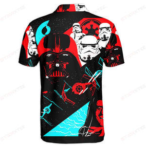 Star Wars Darth Vader Space The Dark Side Polo Shirt - Gift For Fans