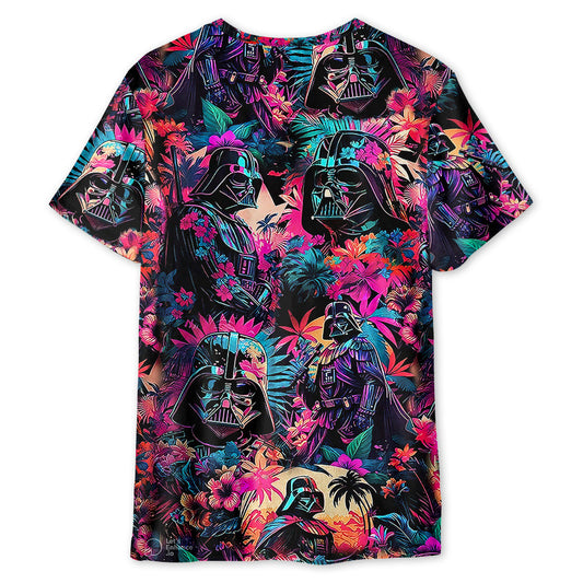 StarWarsDarthVaderSynthwaveCool Unisex3DT shirt OwlOhh_4962_2