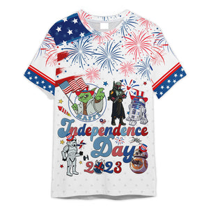 Star Wars Independence Day 2023 - 3D T-shirt