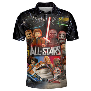 Star Wars Lego All Star - Polo Shirt For Men