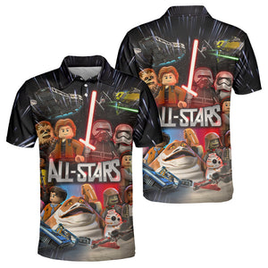 Star Wars Lego All Star - Polo Shirt For Men