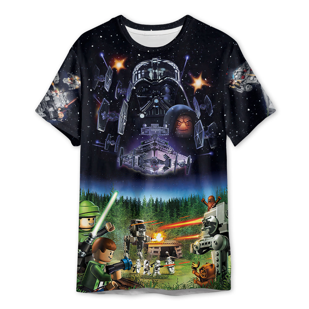 Star Wars Lego It's a Trap -  3D T-shirt