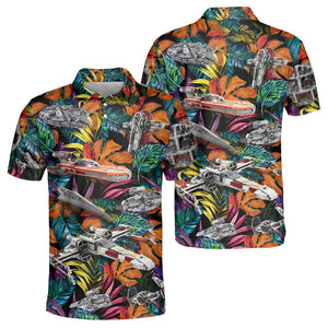 Star Wars Lego Ship Tropical - Polo Shirt