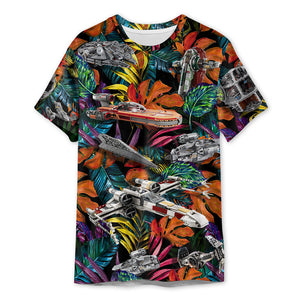 Star Wars Lego Ship Tropical -  3D T-shirt For Men