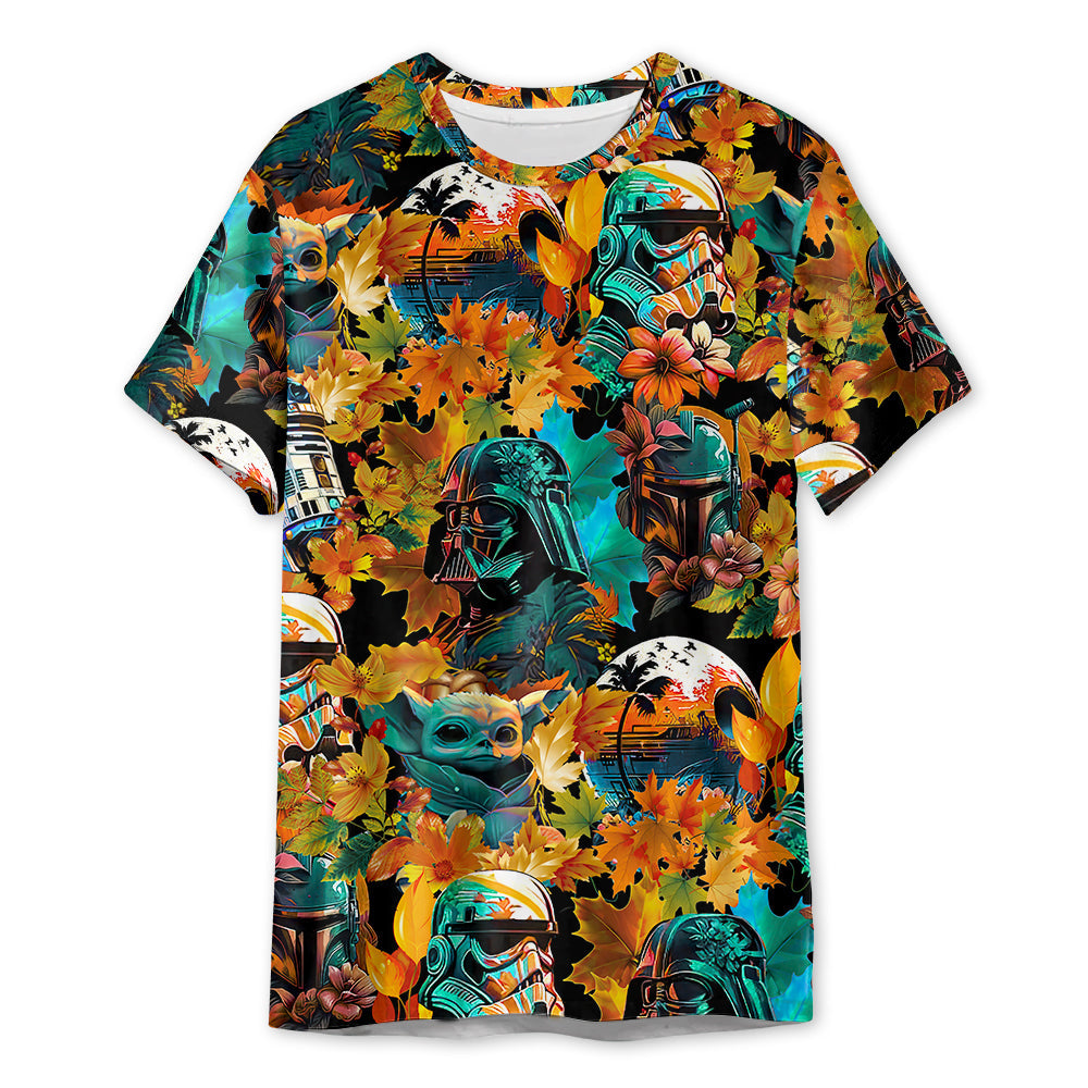 Star Wars Special Synthwave Autumn - 3D T-shirt