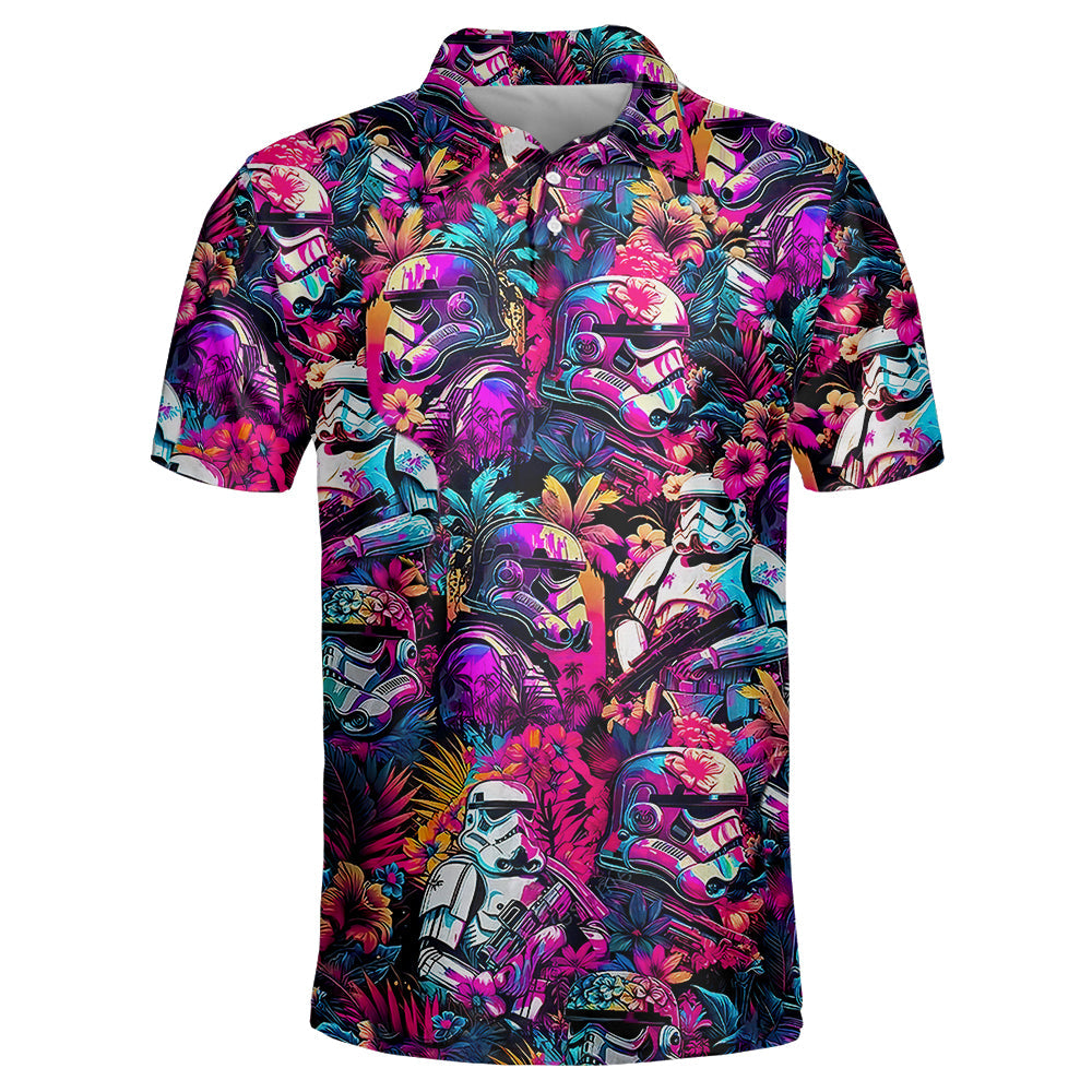 Star Wars Synthwave Cool - Men Polo Shirt