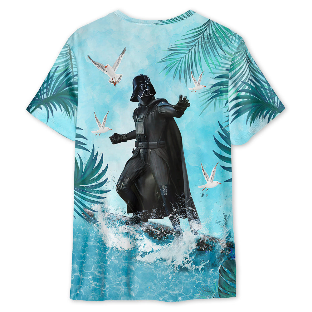 StarwarsDarthVaderSurfing02 Unisex3DT shirt OwlOhh_6687_2