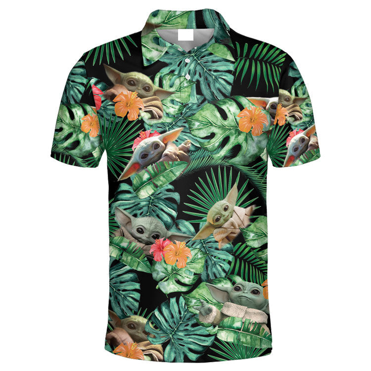 Star Wars Forest Vibes Polo Shirt - Gilf For Fans