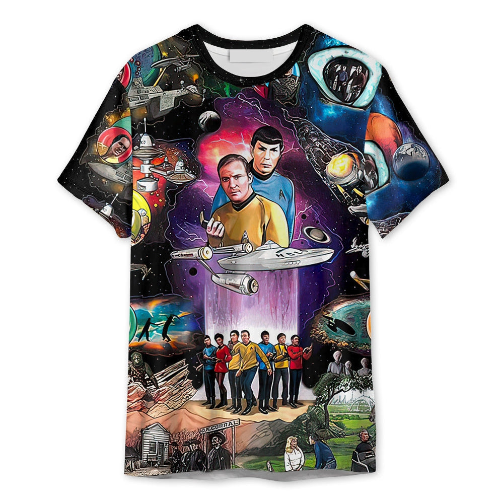 Star Trek Inspired Galaxy T-Shirt