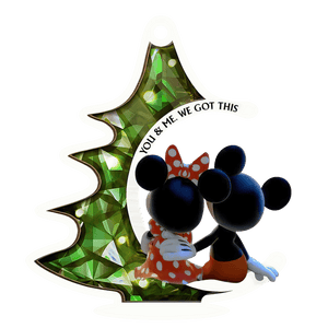 You & Me We Got This, Personalized Magic Mouse Ornament DN100