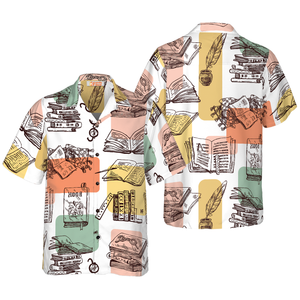 Teacher Knowledge Book Teacher Hawaiian Shirt