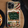 MBest Teacher Rhinestone Chalkboard With Apple And Books - Personalized Phone Case - Gifts For Teacher VD01 