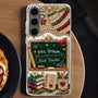 MBest Teacher Rhinestone Chalkboard With Apple And Books - Personalized Phone Case - Gifts For Teacher VD01 