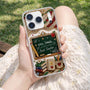 MBest Teacher Rhinestone Chalkboard With Apple And Books - Personalized Phone Case - Gifts For Teacher VD01 