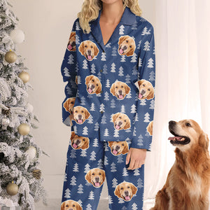 Custom Photo Have A Pawsative And Happy Holiday - Christmas Gift For Pet Lovers - Personalized Pajama NA94