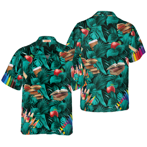 Tropical Teacher Hawaiian Shirt, Best Gift For Teacher