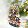 LA02. USA 250th Anniversary 1776-2026 Patriotic Keepsake Gift For Family - Personalized Acrylic Ornament