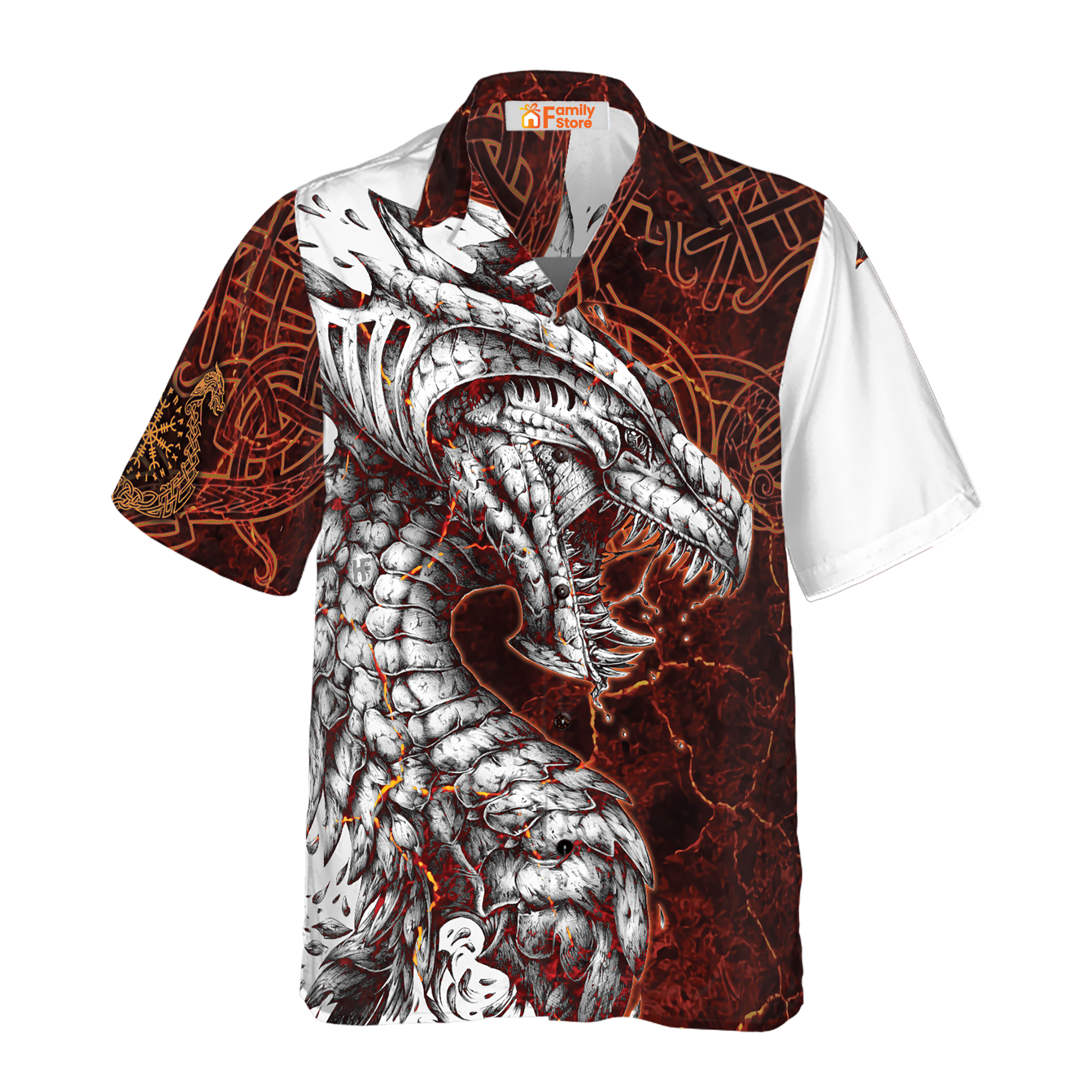 Tattoo Dragon Hawaiian Shirt