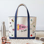 Teacher Pennant Flag Personalized Tote Bag_1