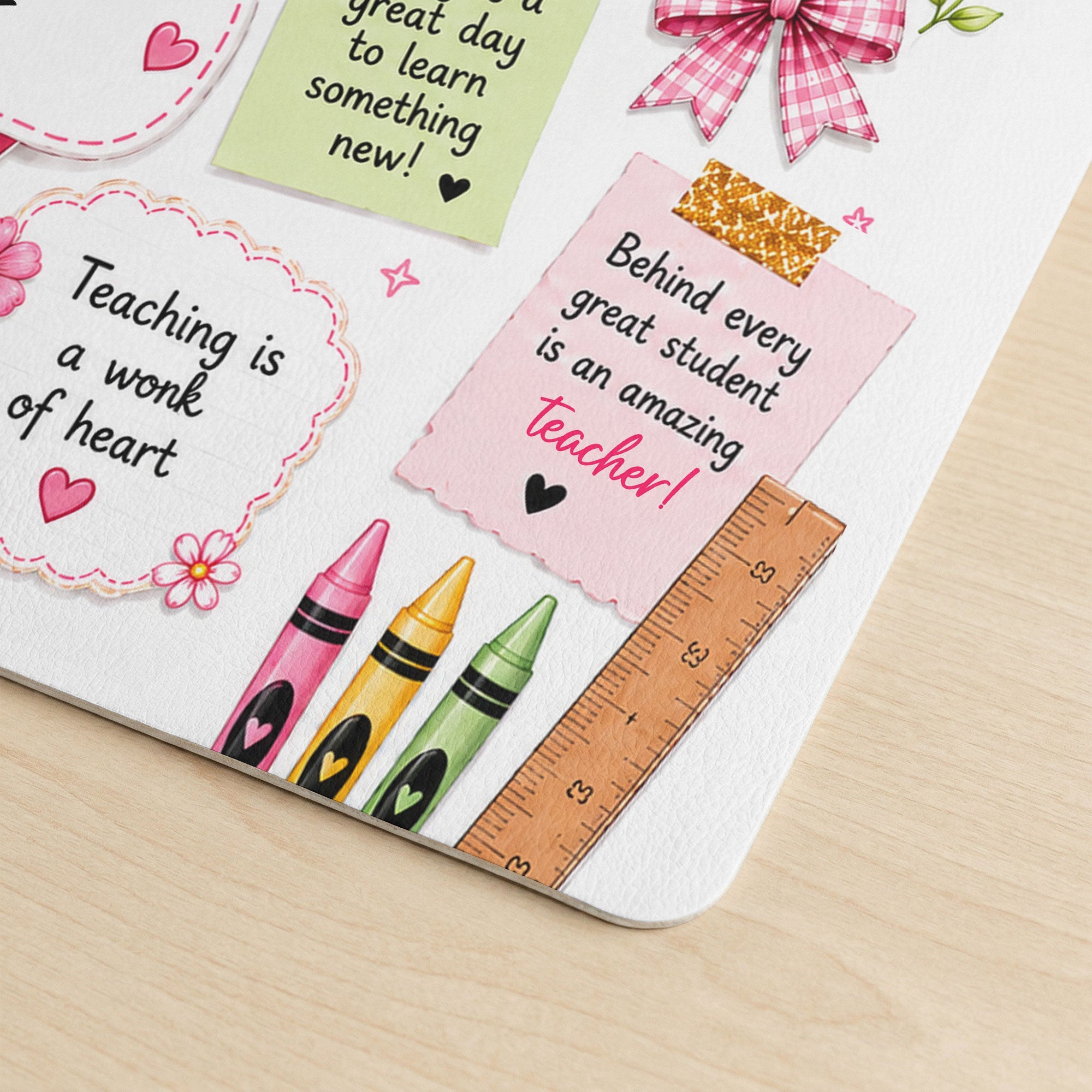 Teacher_Life_Pink_Design_Personalized_Desk_Mat_5
