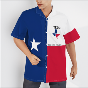 Texas The Lone Star State Aloha Hawaiian Shirt For Men & Women