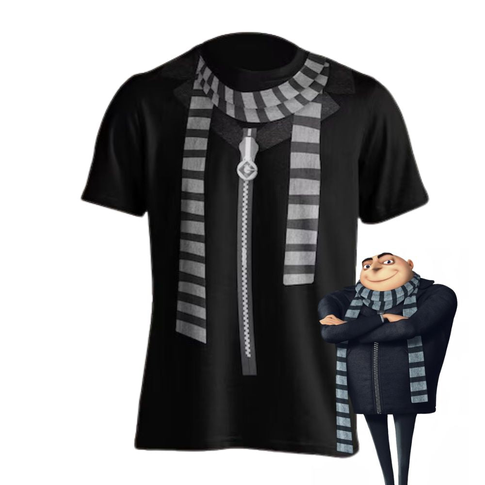 Despicable Me, Gru Costume Printed T-Shirt