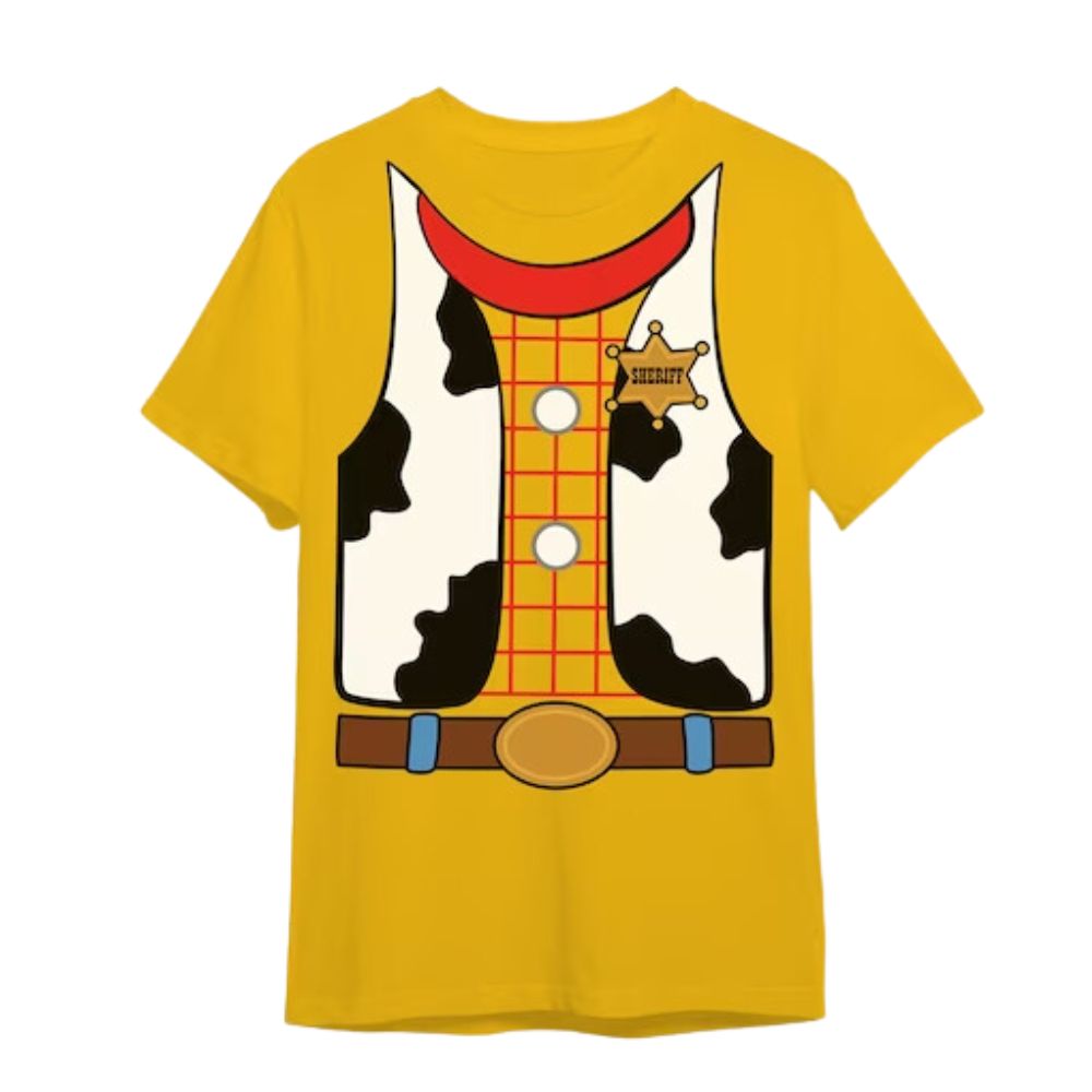 Woody Cowboy, Toy Story Disney Costume Printed T-Shirt