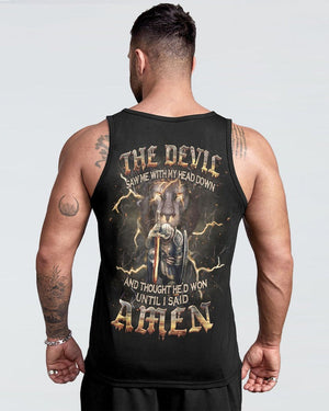 The Devil Saw Me With My Head Down - Men's All Over Print Shirt - AT4080510