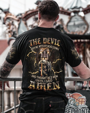 The Devil Saw Me With My Head Down - Men's All Over Print Shirt - AT4080510