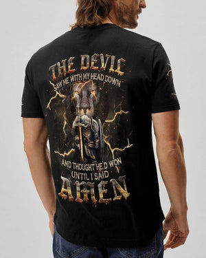 The Devil Saw Me With My Head Down - Men's All Over Print Shirt - AT4080510