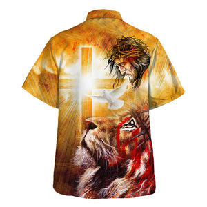 The Glory Of Jesus, Lion Hawaiian Shirt