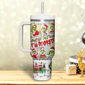 The Green Monster Tumbler with Handle DN100