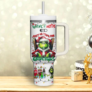 The Green Monster Tumbler with Handle DN100